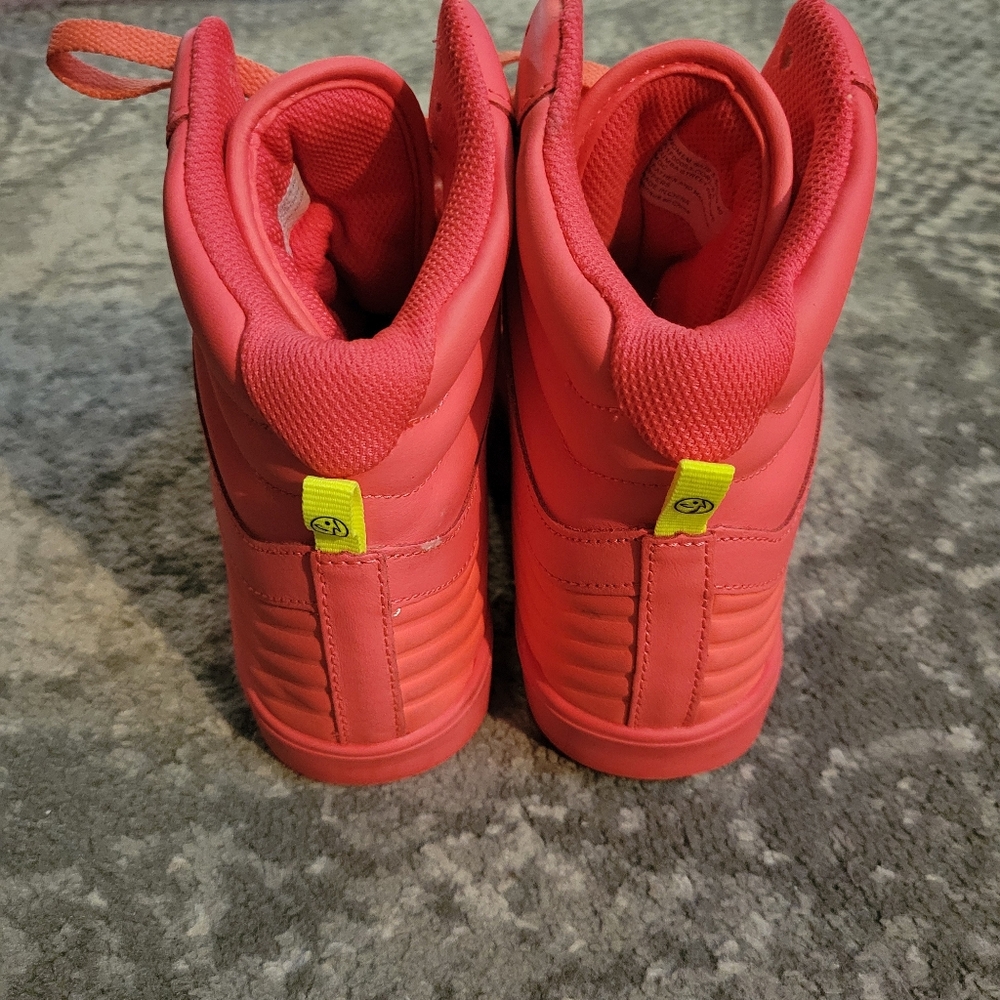 Zumba Fitness Neon Street Groove High-Top Sneaker Size 8.5 - Picture 5 of 11